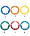 CRISPY PLEKSİ KUŞ OYUNCAĞI BIG CIRCLE 10'LU