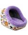 HMR SPECIAL ALASKA PELUŞ KEDİ & KÖPEK YUVASI LİLA