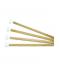 CRISPY PLASTİK BAŞLIKLI TAHTA TÜNEK 40 CM 25'Lİ