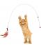 PET LOVE LÜKS TEL KEDİ OLTASI 80 CM (FARKLI RENKLERDE)