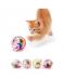 ZENO CAT KEDİ OYUNCAĞI METAL KAFESLİ PELUŞ FARE