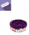 PET PRETTY SPECIAL PELUŞ SİMİT YATAK - MOR RENK